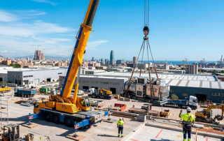 Industrial Crane Service at Rubí